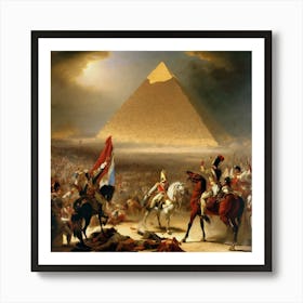 Pyramids Of Giza 1 Art Print