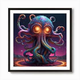 Octopus 1 Art Print