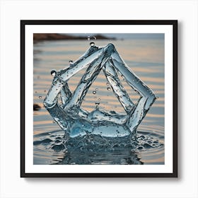 Water Drop Art Print