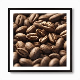 Coffee Beans 416 Art Print