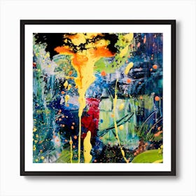 Abstract Painting 26 Art Print