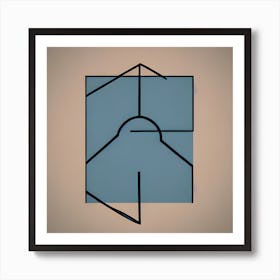 Mapped (1) Art Print