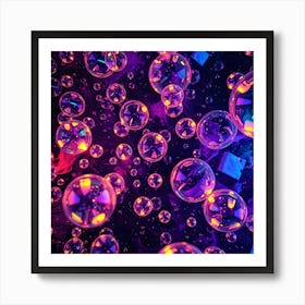 Bubbles Art Print