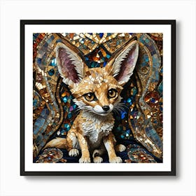 Fennec Fox Art Print