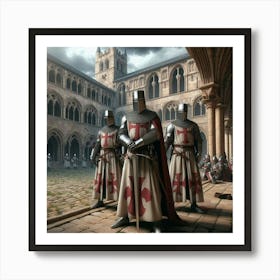 Knights Of The Knights Art Print