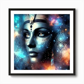 Cleopatra Portrait Artwork 145 Art Print