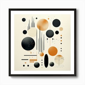 Abstract Circles 2 Art Print