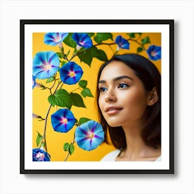 Morning Glory 2 Art Print