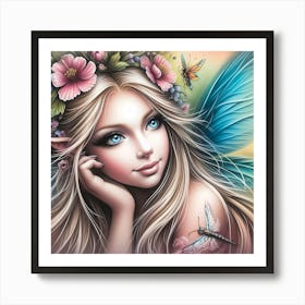 Fairy 23 Art Print