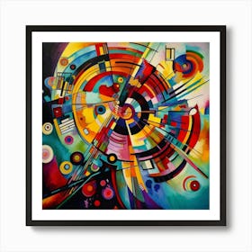 Abstract Canvas Art Art Print