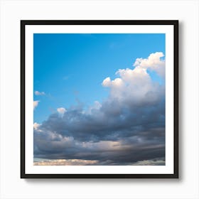 Cloudy Sky 1 Art Print