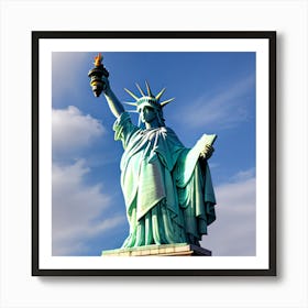 Nyc Liberty Art Print