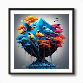 Birds 1 Art Print