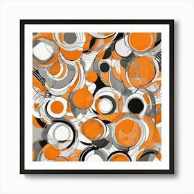 Abstract Circles Art Print