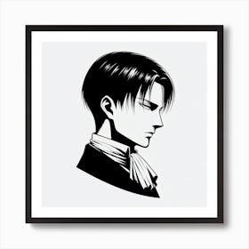 Anime Character Portrait Art Print