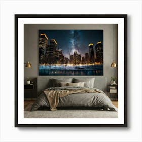 Night Sky 1 Art Print