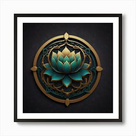 Lotus Flower 3 Art Print