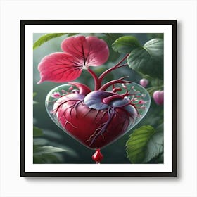 Heart Of Nature 1 Art Print