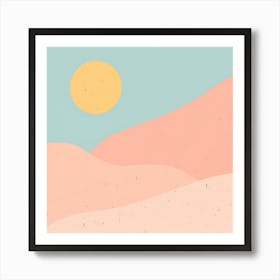 Sand Dunes 3 Art Print