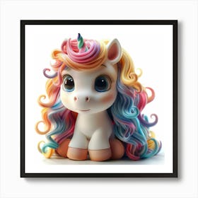 Unicorn 158 Art Print