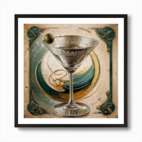 17 Vintage Art Cocktail Wall Art Prints And Posters Art Print