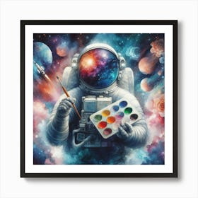 Space Artist Art Print