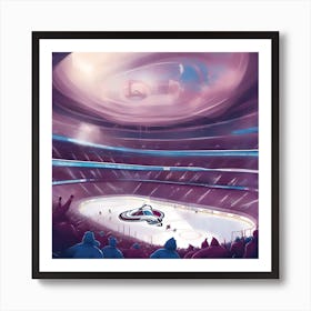 Avalanche Arena Art Print