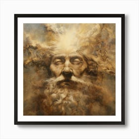 'The Face Of God' Art Print