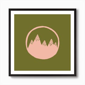 Earth Element Mountain Art Print