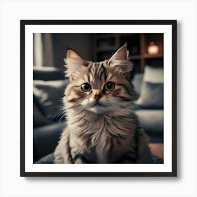 Portrait Of A Cat 5 Art Print