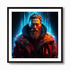 Man With A Beard - Star Wars Art Print