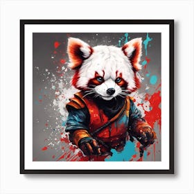 Red Panda 1 Art Print