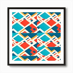 Comfy Home Decor Patterns 1 Art Print