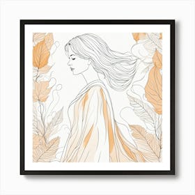 Autumn Leaves Art Print