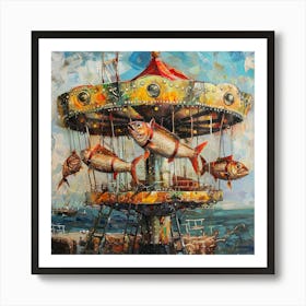 Sardine Carousel Series 2 Art Print