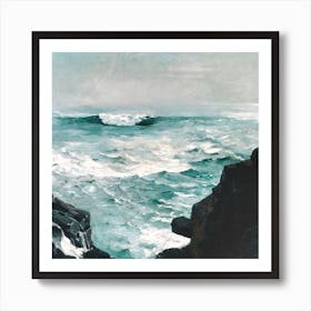 Cannon Rock (1895), Winslow Homer Art Print