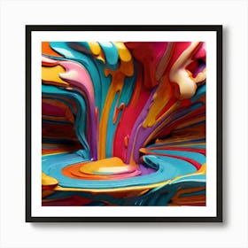 Abstract - Abstract Stock Videos & Royalty-Free Footage 4 Art Print