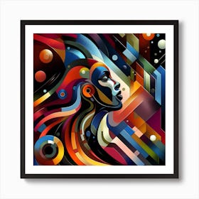 Abstract Painting 3 Art Print