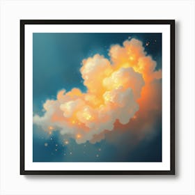 Cloud In The Sky Art Print