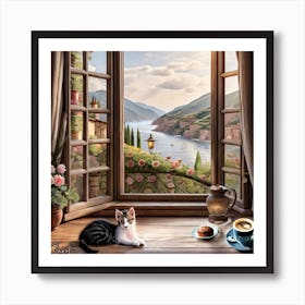 Window view Art Print