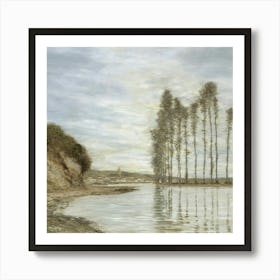 'The Trees By The Water' 1 Art Print