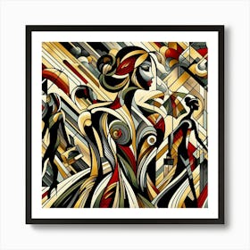 Abstract Painting 45 Art Print