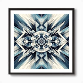 Abstract Geometric Design 2 Art Print