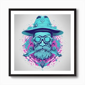 Sailor wizard Art Print