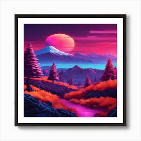 Neo-Noir Art Print