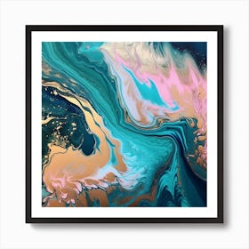 Abstract Painting 210 Art Print