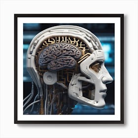 Artificial Intelligence 135 Art Print