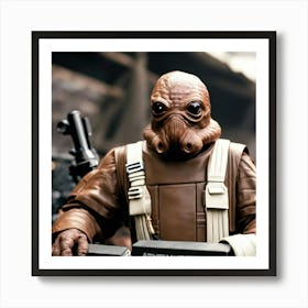 Star Wars Action Figure Art Print