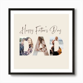 Happy Father'S Day Dad Art Print