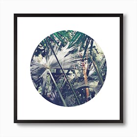 Into the Tropics Green Art Print